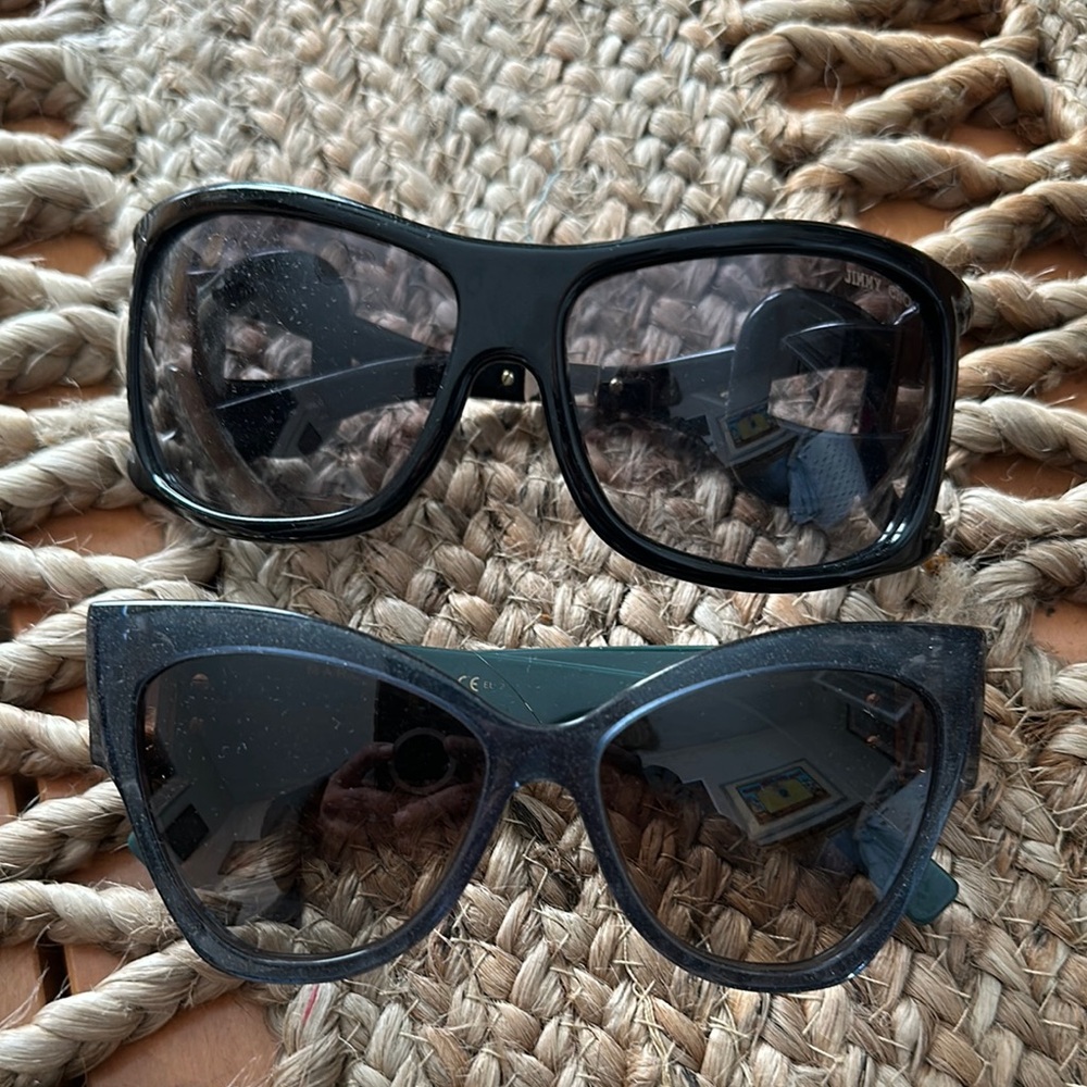 Stylish Sunglasses! Marc Jacobs. Jimmy Choo. Lot of 2.